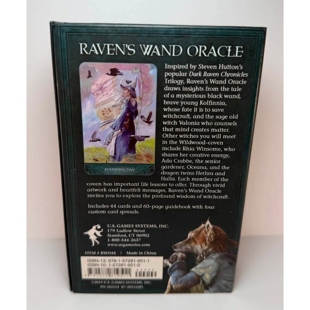 Raven’s Wand Oracle – Authentic Original – Not a Repro – Complete Set - Picture 2 of 5